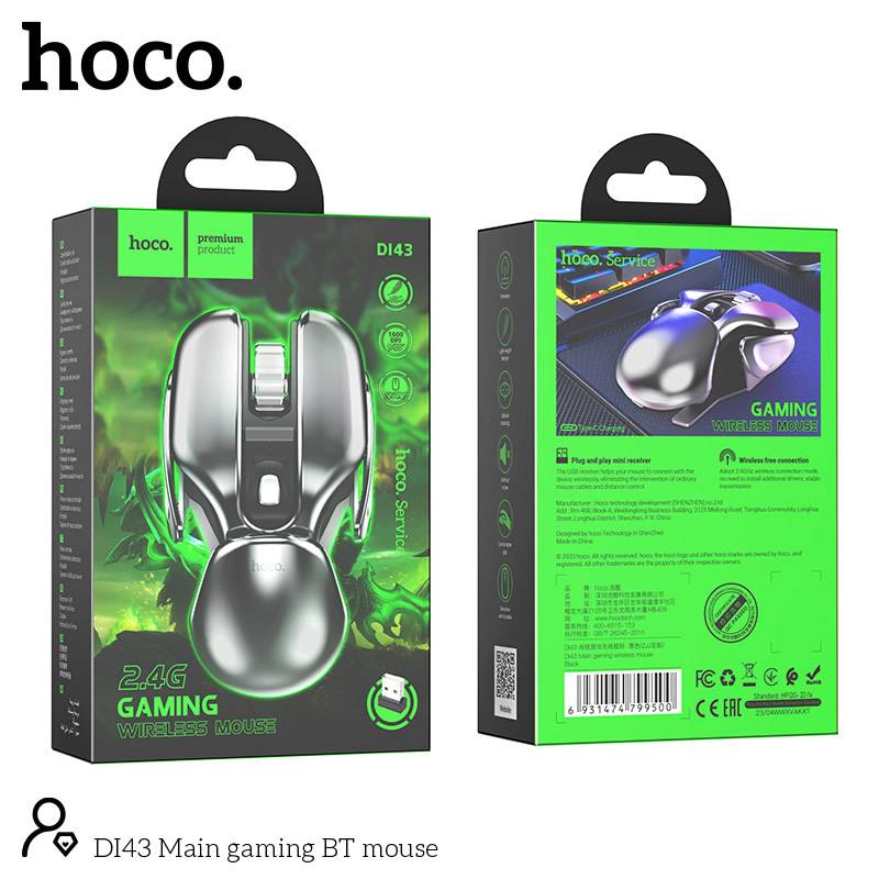 Hoco DI43 Robot 2.4GHz Wireless Gaming Mouse